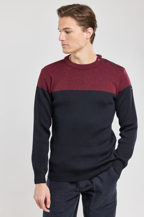 Matrosenpullover aus Moulinée-Strick – Wolle und Acryl - Armor-lux - 3