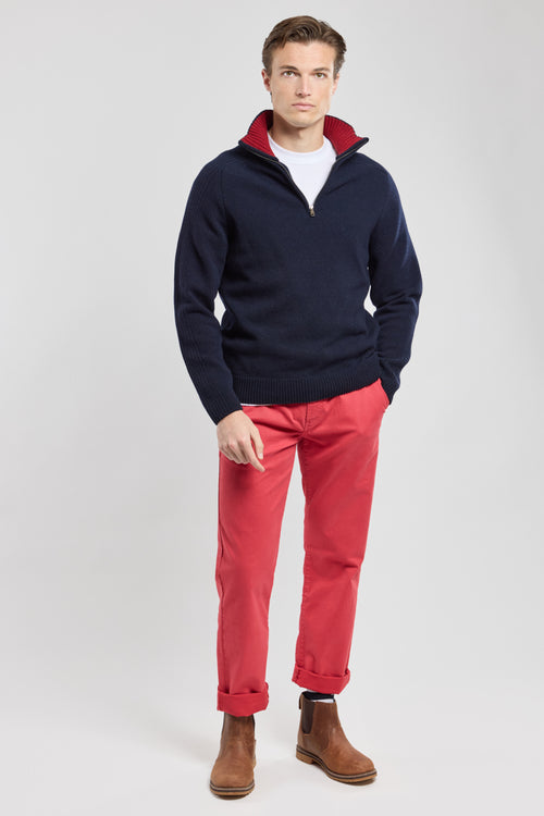 Zip neck jumper - wool - Armor-lux - 3