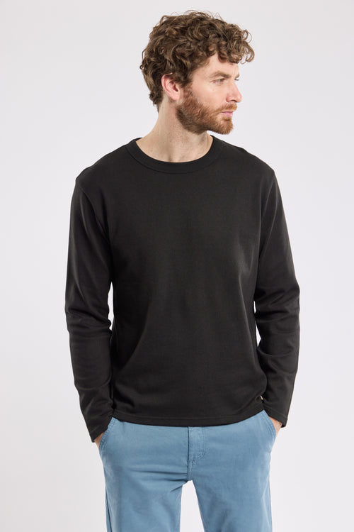 T-shirt manches longues - coton épais - Armor-lux - 1