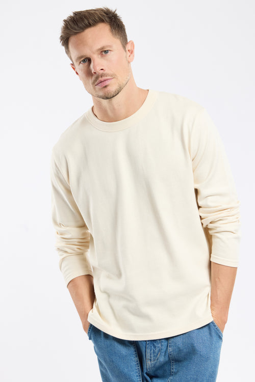 Long-sleeved T-shirt - thick cotton - Armor-lux - 1