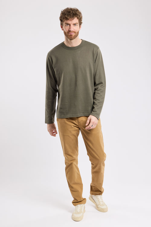 T-shirt manches longues - coton épais - Armor-lux - 3