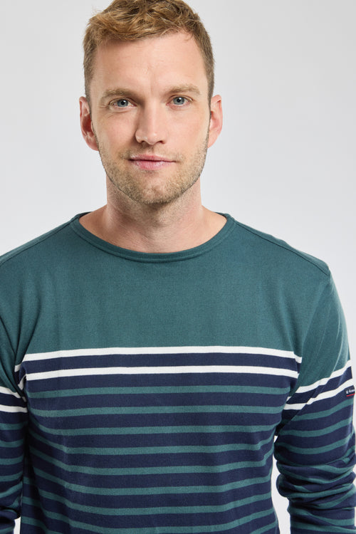 Marinière fantaisie - coton rustique - Armor-lux - 4