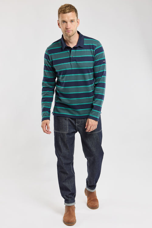 Gestreiftes Poloshirt - rustikale Baumwolle - Armor-lux - 3