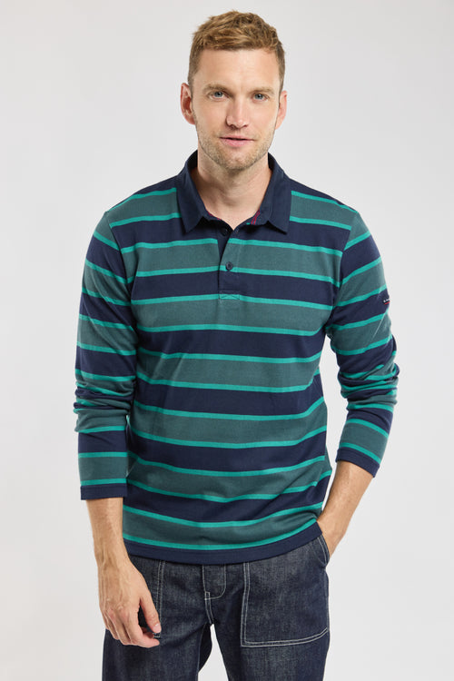 Polo rayé - coton rustique - Armor-lux - 1
