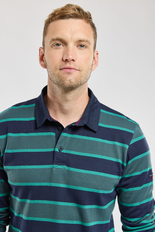 Gestreiftes Poloshirt - rustikale Baumwolle - Armor-lux - 2