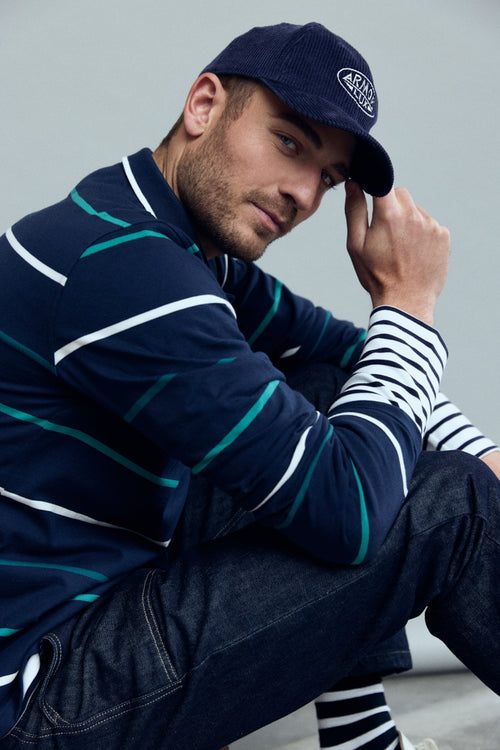 Polo rayé - coton léger - Armor-lux - 3