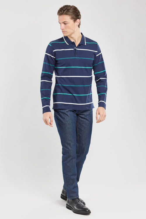 Polo rayé - coton léger - Armor-lux - 6