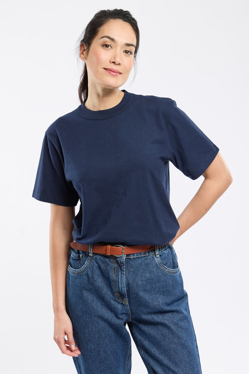 T-shirt uni - coton issu de l