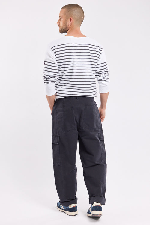 Cotton cargo trousers - Armor-lux - 4