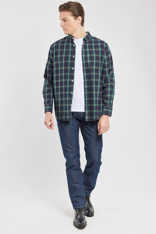 Chemise à carreaux coupe confort - coton - Armor-lux - 4