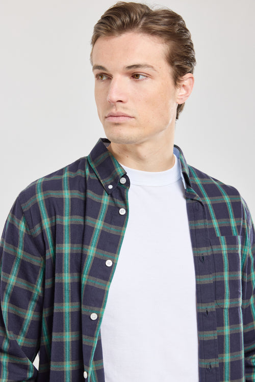 Chemise à carreaux coupe confort - coton - Armor-lux - 2