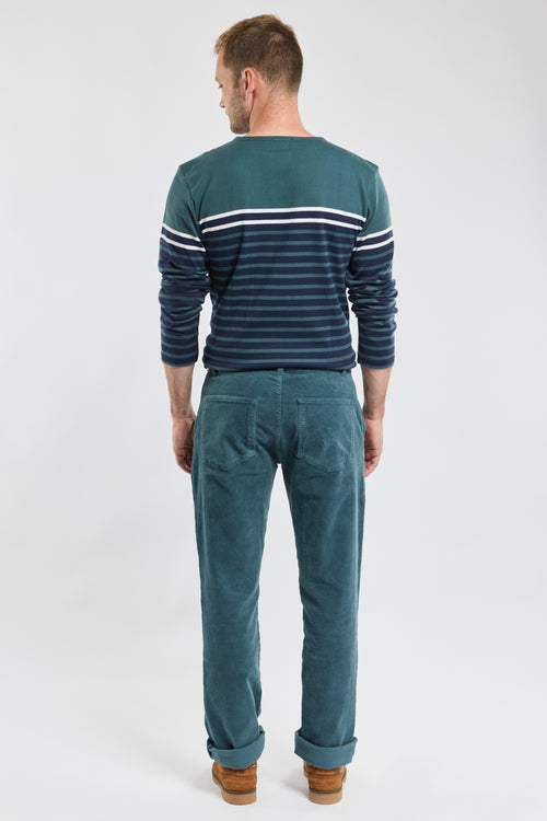 Corduroy trousers - cotton - Armor-lux - 2