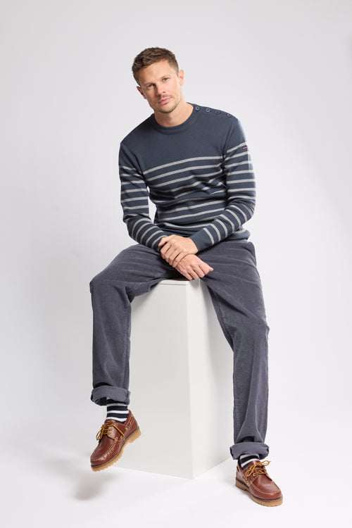 Pantalon chino velours - coton - Armor-lux - 1