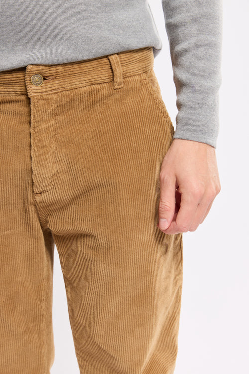 Corduroy chino trousers - cotton - Armor-lux - 3