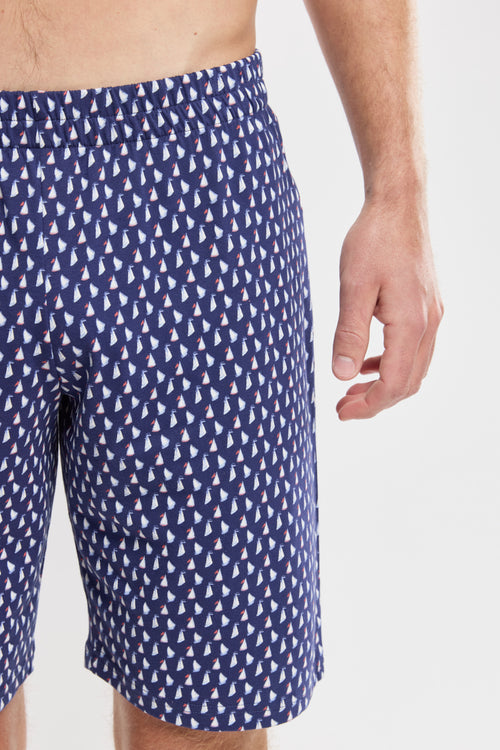 Pyjama short voiliers - coton léger - Armor-lux - 3