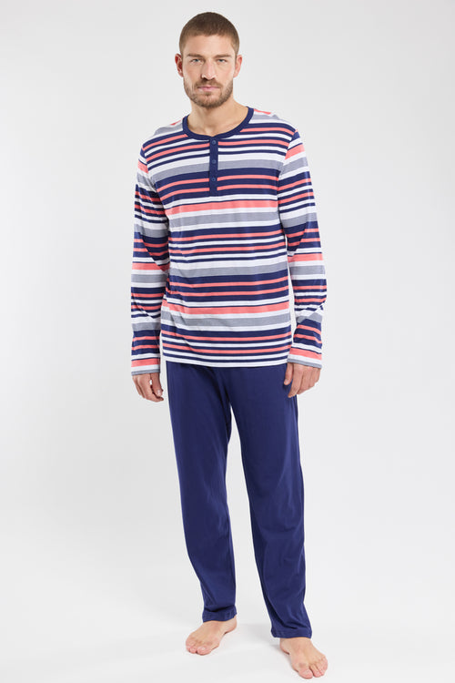 Pyjama rayé - coton léger - Armor-lux - 1