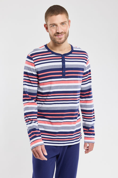 Pyjama rayé - coton léger - Armor-lux - 4