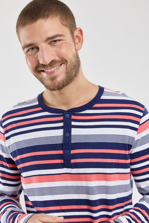 Pyjama rayé - coton léger - Armor-lux - 5