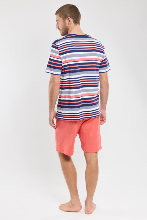 Pyjama short rayé - coton léger - Armor-lux - 5