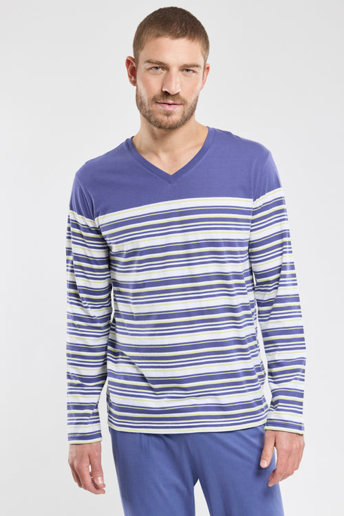 Striped pyjamas – lightweight cotton - Armor-lux - 3