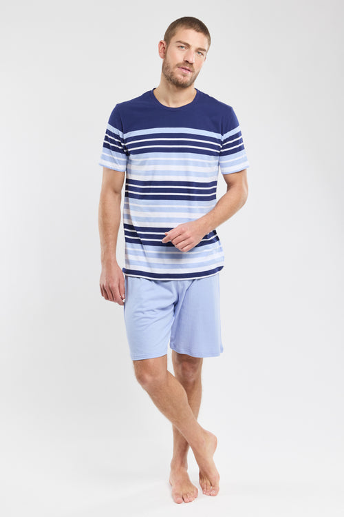 Pyjama short - coton léger - Armor-lux - 3