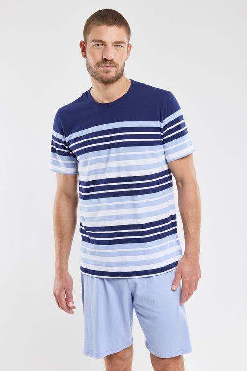 Pyjama short - coton léger - Armor-lux - 1