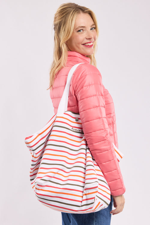 Sac cabas rayé - coton - Armor-lux - 1