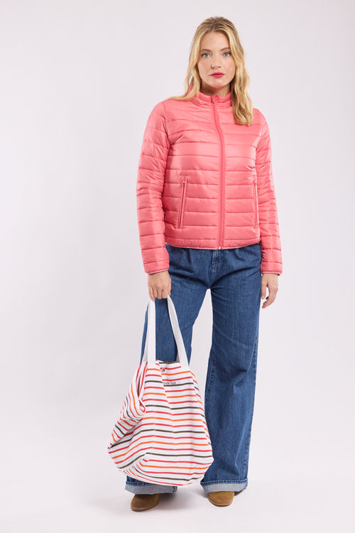 Striped tote bag - cotton - Armor-lux - 4