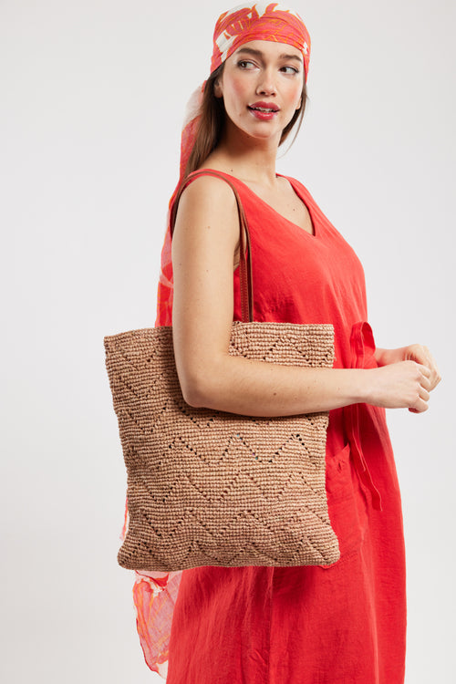 Sac cabas - raffia - Armor-lux - 1