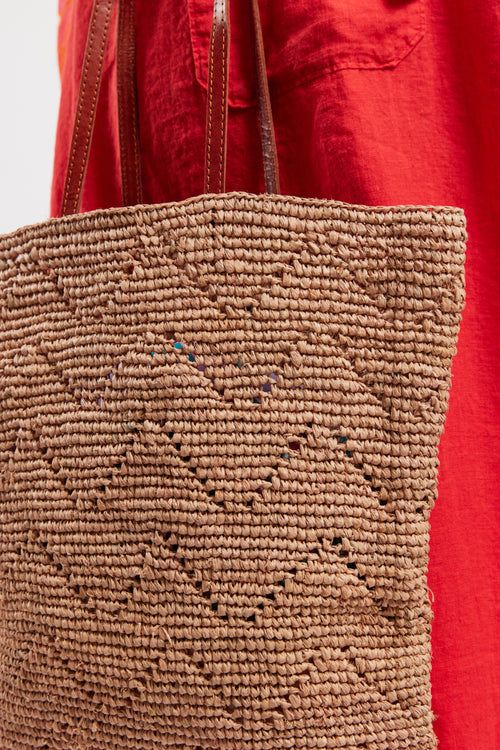 Sac cabas - raffia - Armor-lux - 2