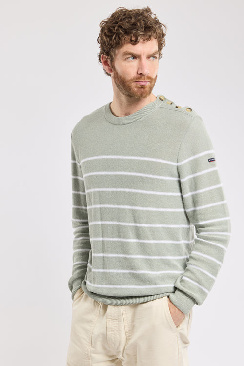 Pull marin - lin et coton - Armor-lux - 1