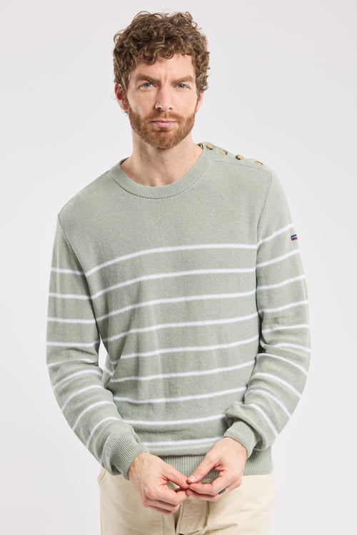 Pull marin - lin et coton - Armor-lux - 4