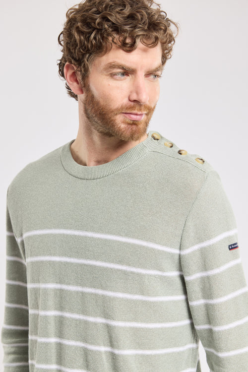 Pull marin - lin et coton - Armor-lux - 2