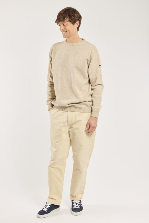 Crew-neck jumper – lambswool - Armor-lux - 3
