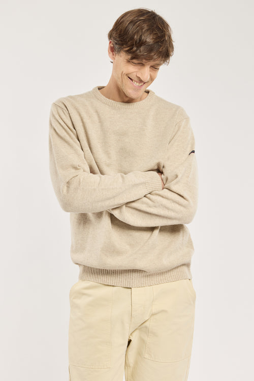 Crew-neck jumper – lambswool - Armor-lux - 1
