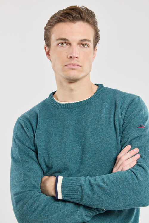 Round-neck jumper - lambswool - Armor-lux - 5