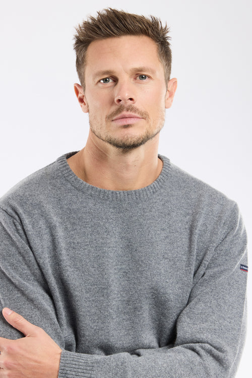 Round neck jumper - lambswool - Armor-lux - 2