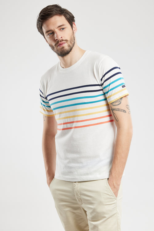 Gestreiftes T-Shirt – leichte Baumwolle - Armor-lux - 1