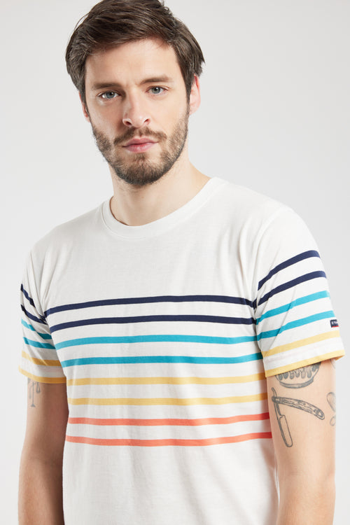 Gestreiftes T-Shirt – leichte Baumwolle - Armor-lux - 2