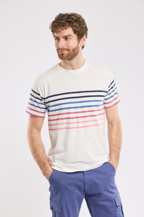Striped T-shirt - light cotton - Armor-lux - 3