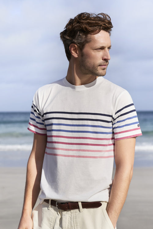 Gestreiftes T-Shirt – leichte Baumwolle - Armor-lux - 2