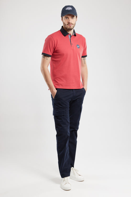 Poloshirt mit Aufnäher - Baumwolle Piqué - Armor-lux - 3