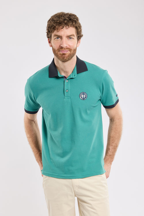 Polo avec écusson - coton piqué - Armor-lux - 1