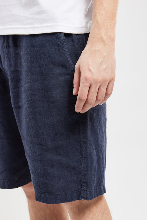 Elasticated shorts - linen - Armor-lux - 3