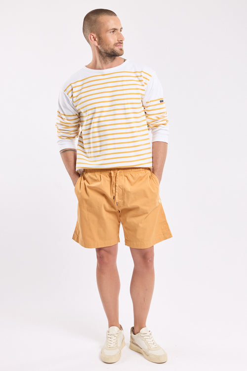 Shorts mit elastischem Bund – Baumwolle - Armor-lux - 1