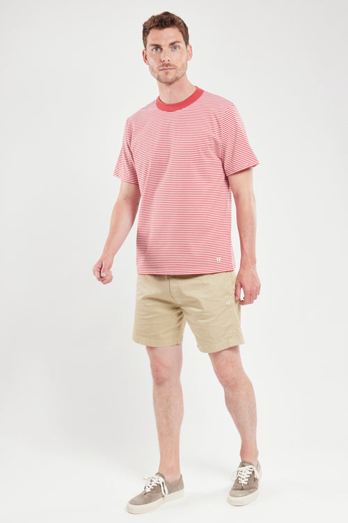Shorts mit elastischem Bund – Baumwolle - Armor-lux - 1