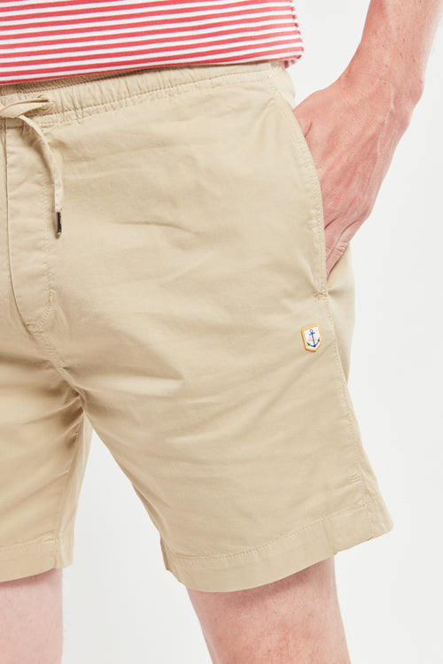 Shorts mit elastischem Bund – Baumwolle - Armor-lux - 3