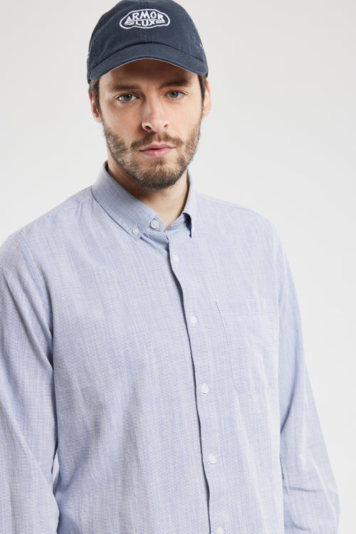 Fine stripe shirt - cotton - Armor-lux - 2