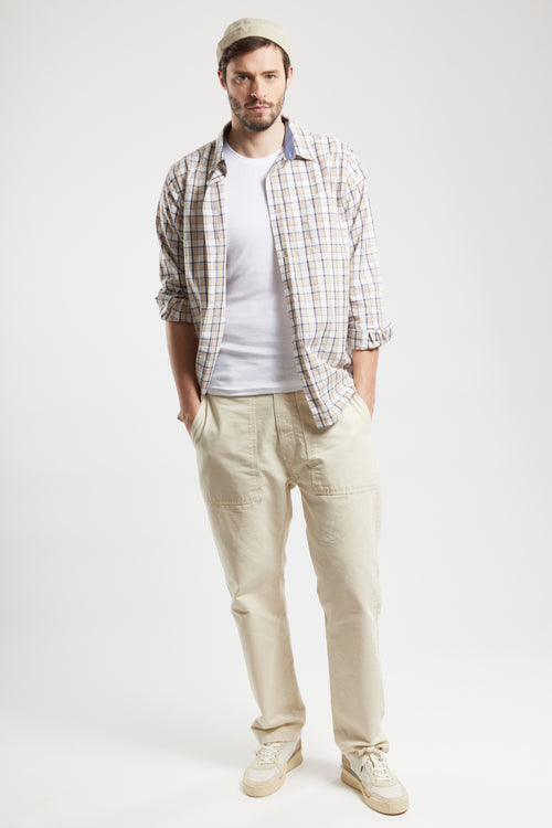 Comfort fit shirt - cotton and linen - Armor-lux - 6