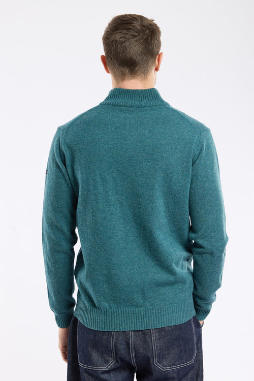 Pull col boutonné - lambswool - Armor-lux - 4